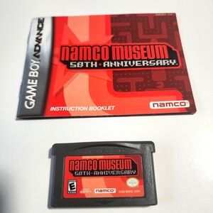 Game Boy Advance Namco Museum 50th Anniversary